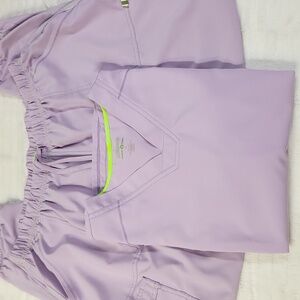 Scrubstar Scrub Set, Lilac Mist, Size XL Top/2XL Joggers
